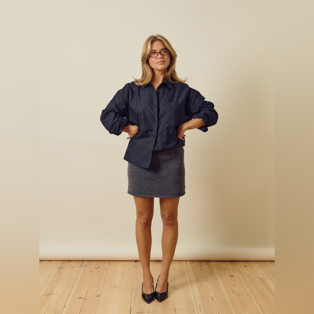 Djerf Avenue Breezy Shirt Black